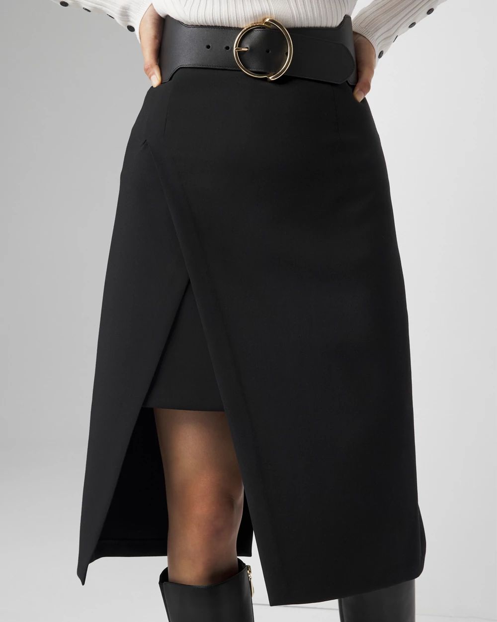 Asymmetrical pencil skirt cheap